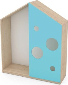 Regał Domek do przedszkola Feria klon