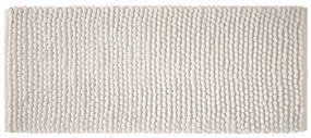 Biały dywanik łazienkowy 50x120 cm Aspen Bobble – Bianca