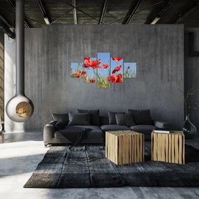Obraz - Maki (125x70 cm)