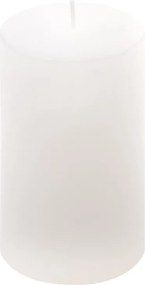 Zestaw świec rustykalnych, 11,5 cm, Ø 6,8 cm, biały, 12 szt.