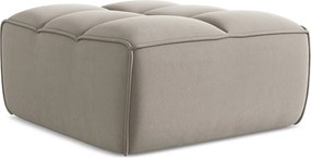 Pufa - z tkaniny welwetowej - kreci - KALAI