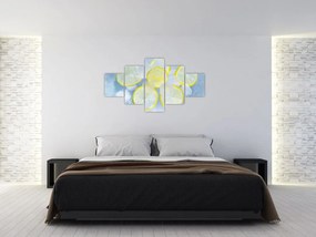 Obraz cytryn w lodzie (125x70 cm)