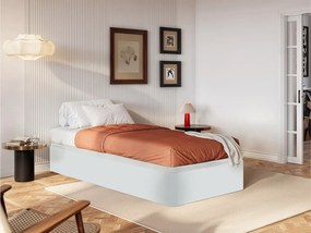 Stelaż ze skrzynią 90 x 200 cm - Biały mat - HESTIA marki YSMÉE