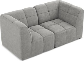 Szara sofa z materiału bouclé 180 cm Aloha – Makamii