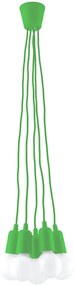Zielona loftowa lampa wisząca - EX543 F5-S95