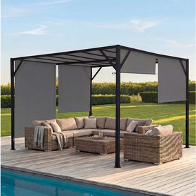 Pergola Beja szary,  4x4m