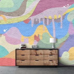 Fototapeta - Graffiti na ścianie (196x136 cm)