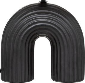 Lampa z abażurem Eidel i z ceramiczną podstawą, 40,5 cm