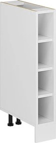 Półka kuchenna biały 15x44x81.6 r-line
