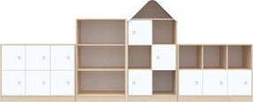 Komplet mebli przedszkolnych z regałami Blox Base 15