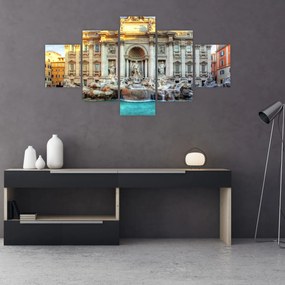 Obraz - Fontanna di Trevi (125x70 cm)