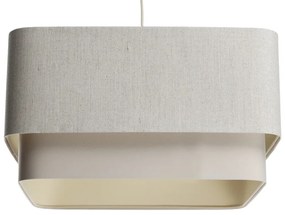 Lampa wisząca KWADRO DUO 002 51x47cm kremowa BPS KONCEPT