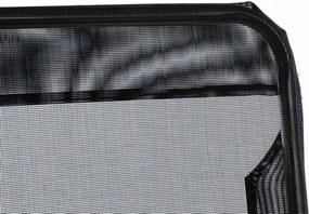 Leżak ogrodowy czarny