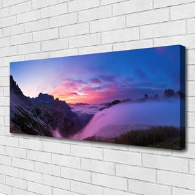 Obraz drukowany na płótnie Dynamika Morskiej Abstrakcji