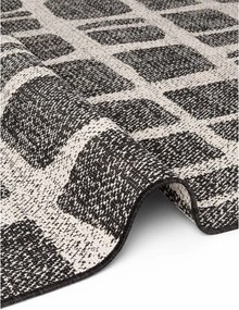 Czarny/kremowy dywan odpowiedni na zewnątrz 160x230 cm Haringey Ruskin – Ted Baker