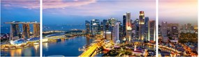 Obraz - Singapur, Azja (170x50 cm)