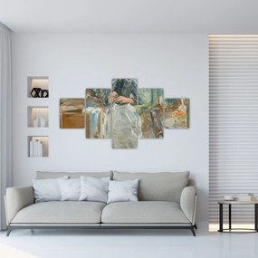 Obraz - Berthe Morisoti, In the Dining Room, reprodukcje (125x70 cm)