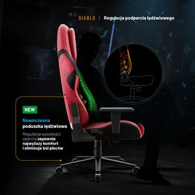 Fotel Diablo X.One Prime, Bloody Mary, Normal Size