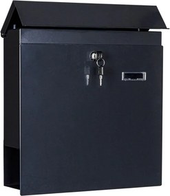 STILISTA Skrzynka na listy ścienna 37 x 36 x 9 cm, stal