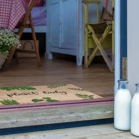 Wycieraczka z włókna kokosowego 60x90 cm Plant Lady – Artsy Doormats