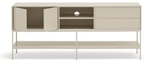 Kremowa szafka pod TV 175x74x45 cm Platt – Teulat