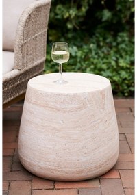 Kamienny okrągły stolik ø 47,5 cm Bonn – House Nordic