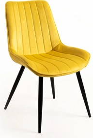 Zestaw 2 Krzese Lene Aksamitne