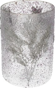 Świecznik Twig II ⌀20cm silver