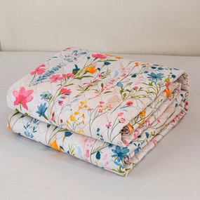 Narzuta na łóżko MILLEFLEUR, kolorowa Rozmiar: 170 x 210 cm