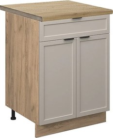 Szafka dolna do kuchni greybeige 60x60x82 fame-line