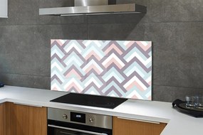 Szklany Panel Jodełka w Paski