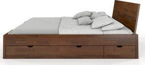 Łóżko sosnowe Visby Hessler High Drawers