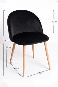 Silla Vint Terciopelo