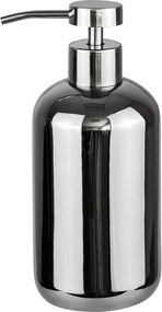 Ceramiczny dozownik do mydła w kolorze srebra 200 ml Lotus – Mette Ditmer Denmark