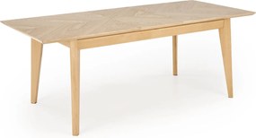 Rozkładany stół z fornirowanym blatem Edmondo Halmar