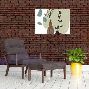Obraz - Kwiaty w wazonie N⁰2 (70x50 cm)