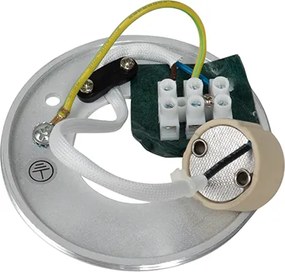 Nowoczesny kwadratowy reflektor łazienkowy biały - Capa