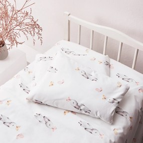 Pościel dziecięca w delikatnych kolorach 100x135cm