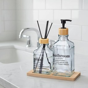 Dyfuzor zapachowy patyczki + pojemnik na balsam do ciała GILO