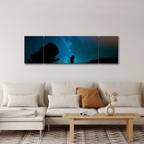 Obraz - Spotkanie pod gwiazdami (170x50 cm)