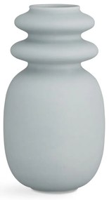 Niebieskoszary ceramiczny wazon Kähler Design Kontur, wys. 29 cm