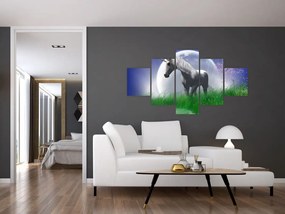 Obraz jednorożca (125x70 cm)