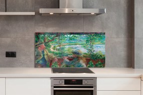 Panel nad Blat Kuchenny Nad Wodą - Pierre Auguste Renoir