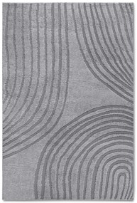 Dywan nowoczesny 3D Elle Collection Gallery Geometria szary 200 cm x 280 cm
