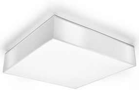 Kwadratowy minimalistyczny plafon E797-Retos - biały