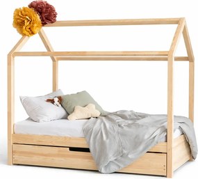 Łóżko domek z szufladą P4-T32
