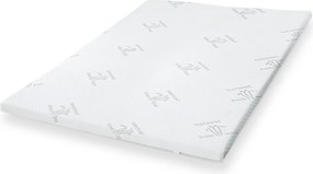 Topper Lateksowy 160x200 | Bamboo, wys. 5 cm, zdejmowany pokrowiec