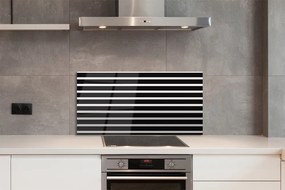 Panel Szklany Klasyczne Czarne Pasy