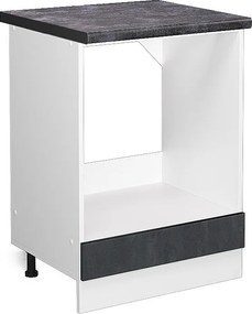 Szafka kuchenna czarny beton 60x60x81.6 r-line