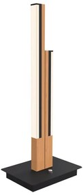 Wofi 8031-206 - Lampa stołowa LED PALERMO LED/10,5W/230V drewno kauczukowe
